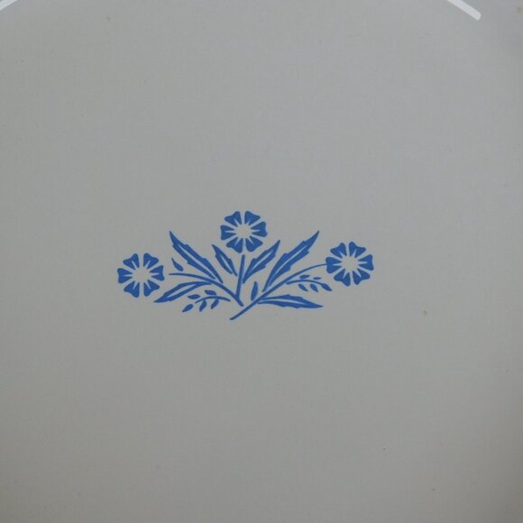 Corning Ware Cornflower Blue Pie Plate Baking Serving Dish Vintage 9" x 1-1/4" - Picture 2 of 10